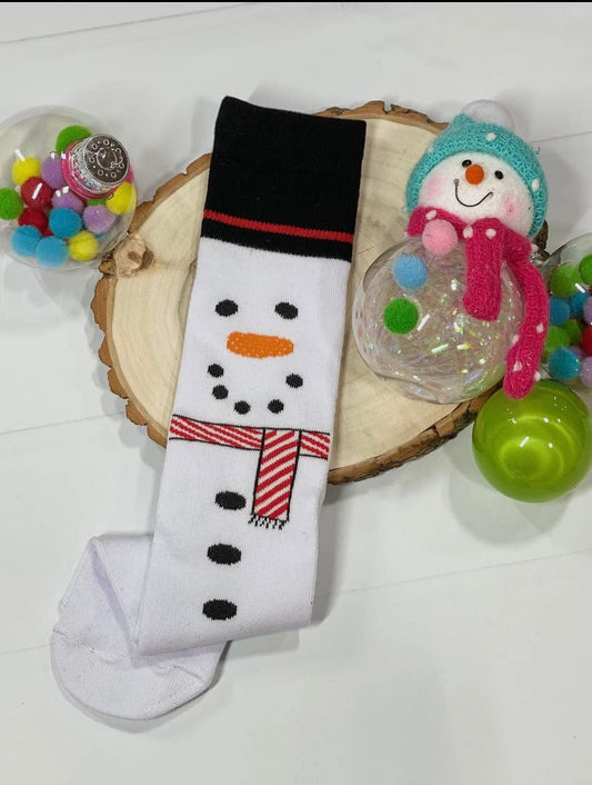 Snowman Tube Socks