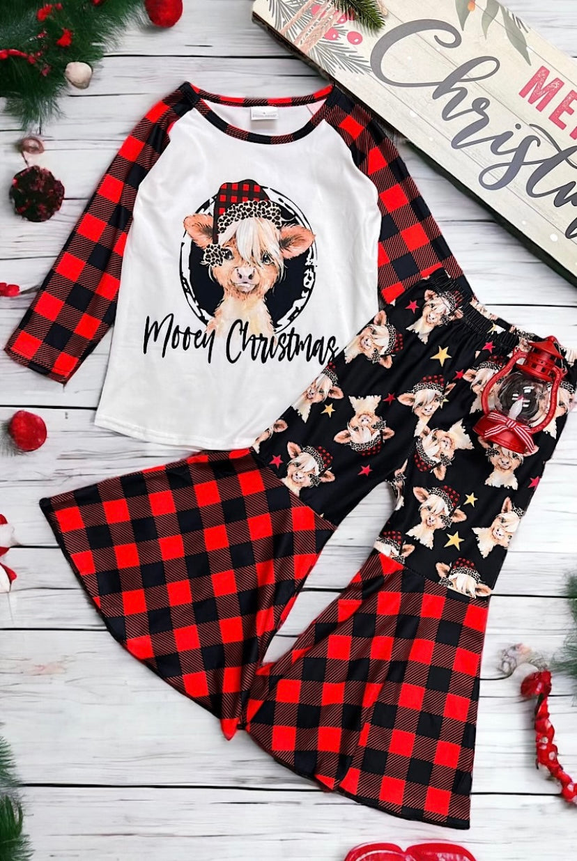 Mooey Christmas 2pc Outfit