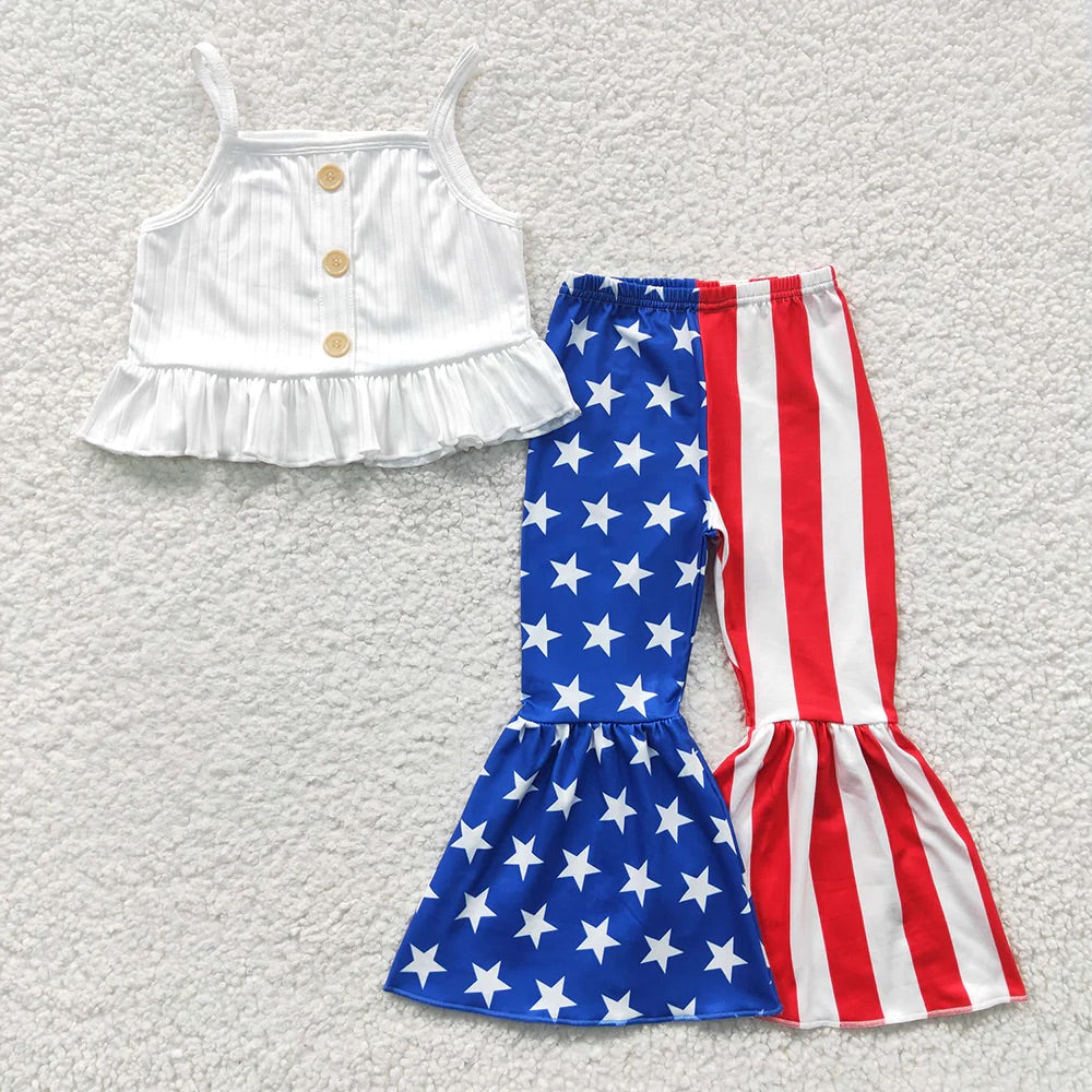 Star Spangled 2pc Bell Bottom Set