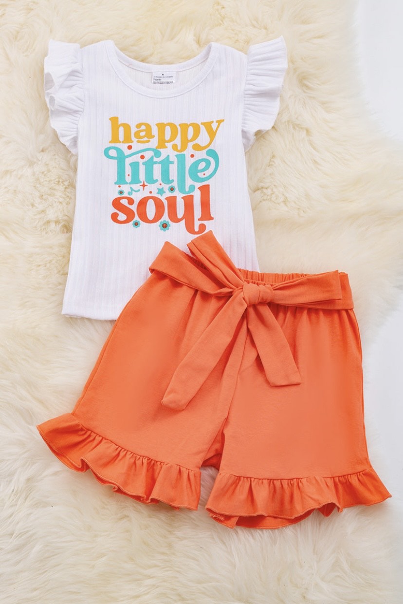 Happy Little Soul 2pc short set