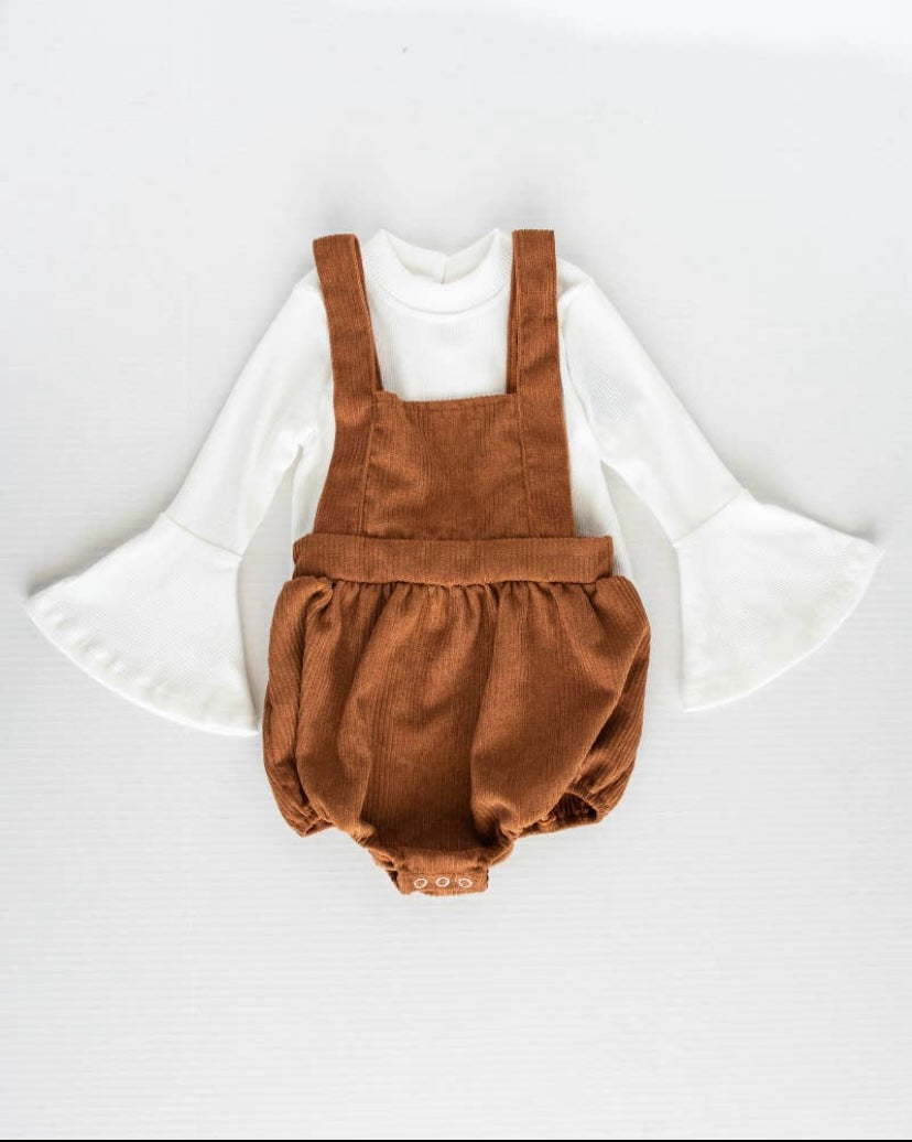 Holly Suspender Bubble Romper