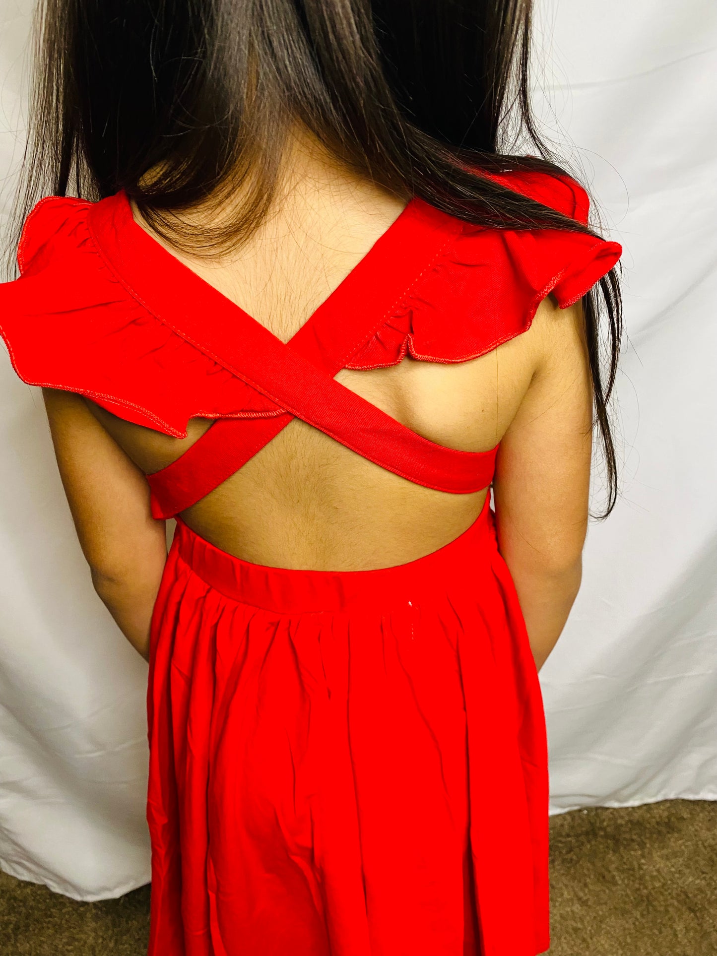 Ready In Red Dress and Romper