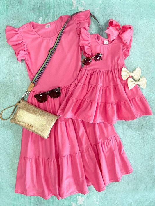 Sweet Pea Tiered Dress- Mommy & Me