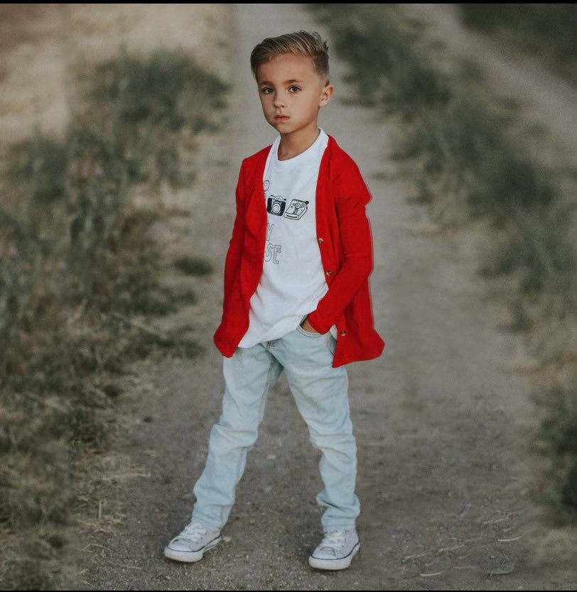 Red Cardigan