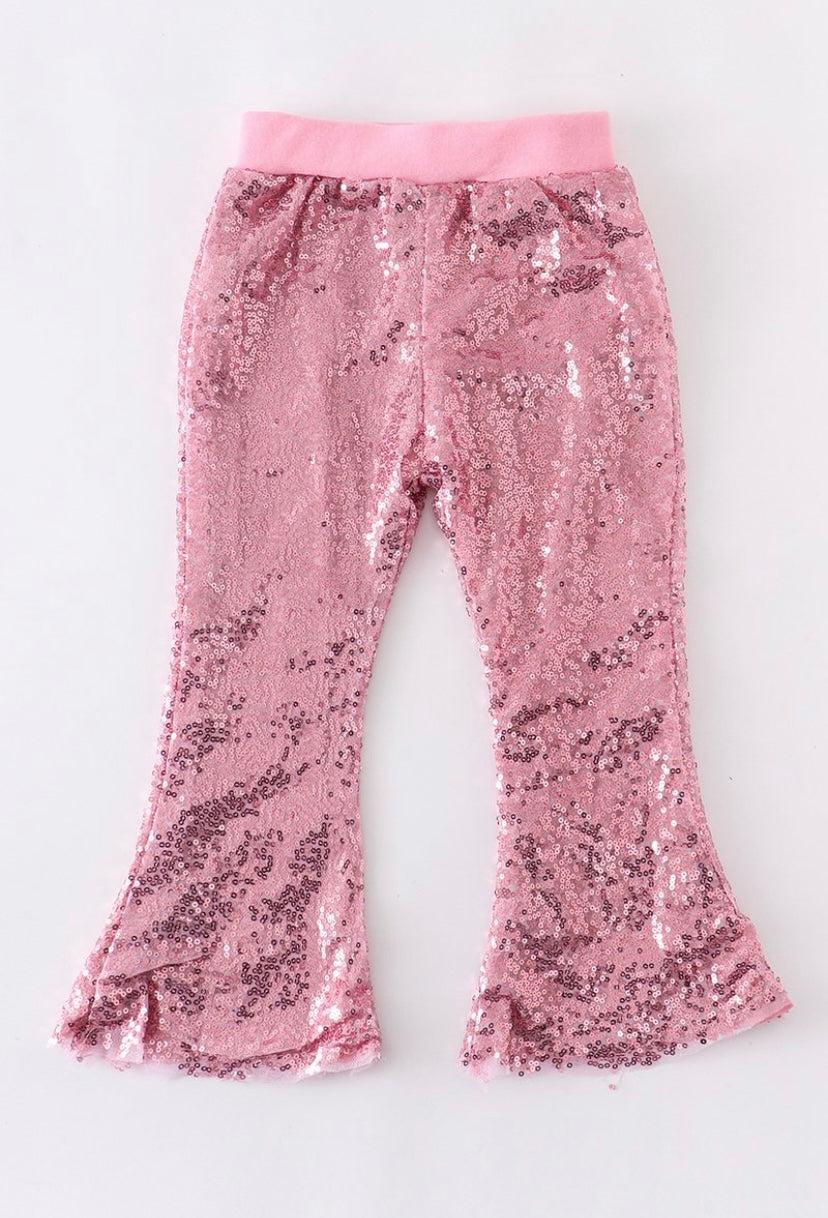 Sequin Bell Pants