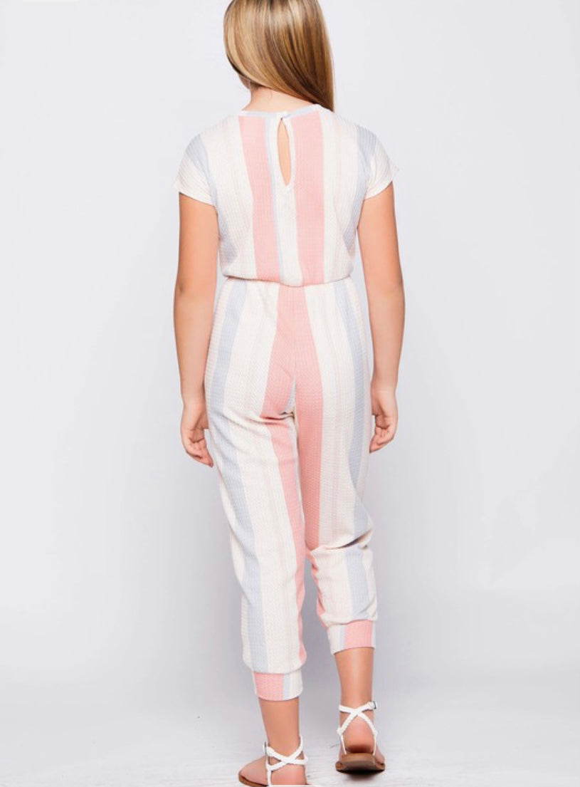 Sammy's Stripe Jumpsuit