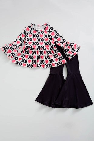 XOXO Bell Bottom 2pc Set