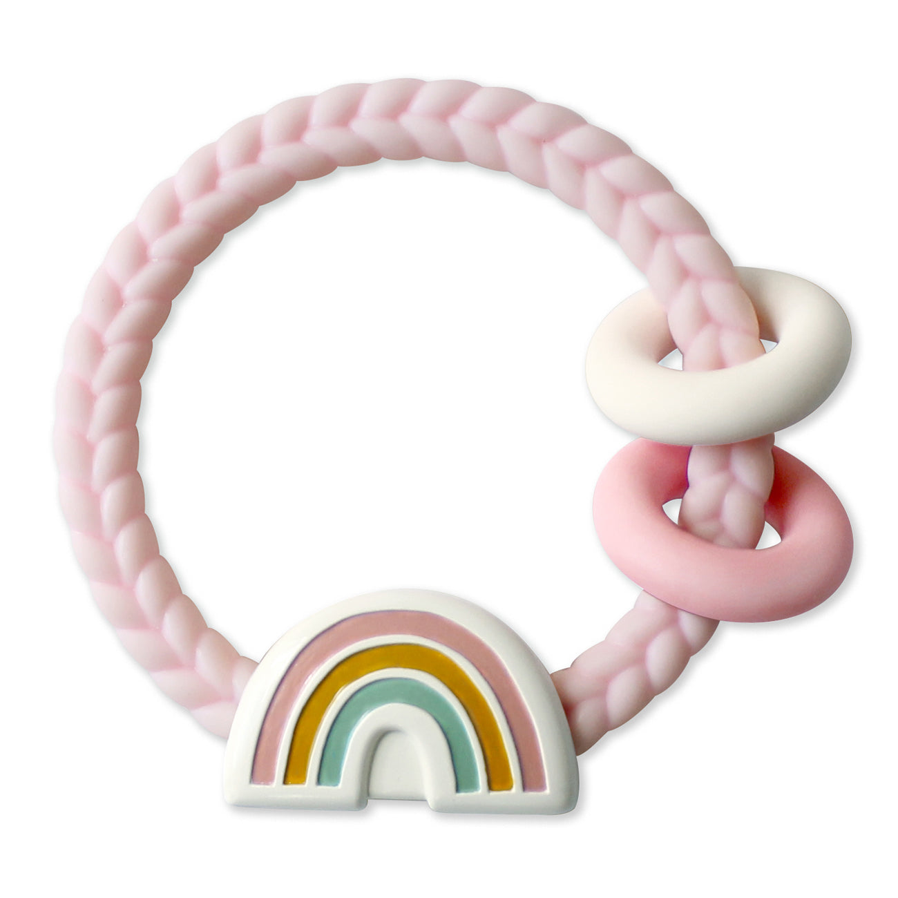 Ritzy Silicone Teether Rattle