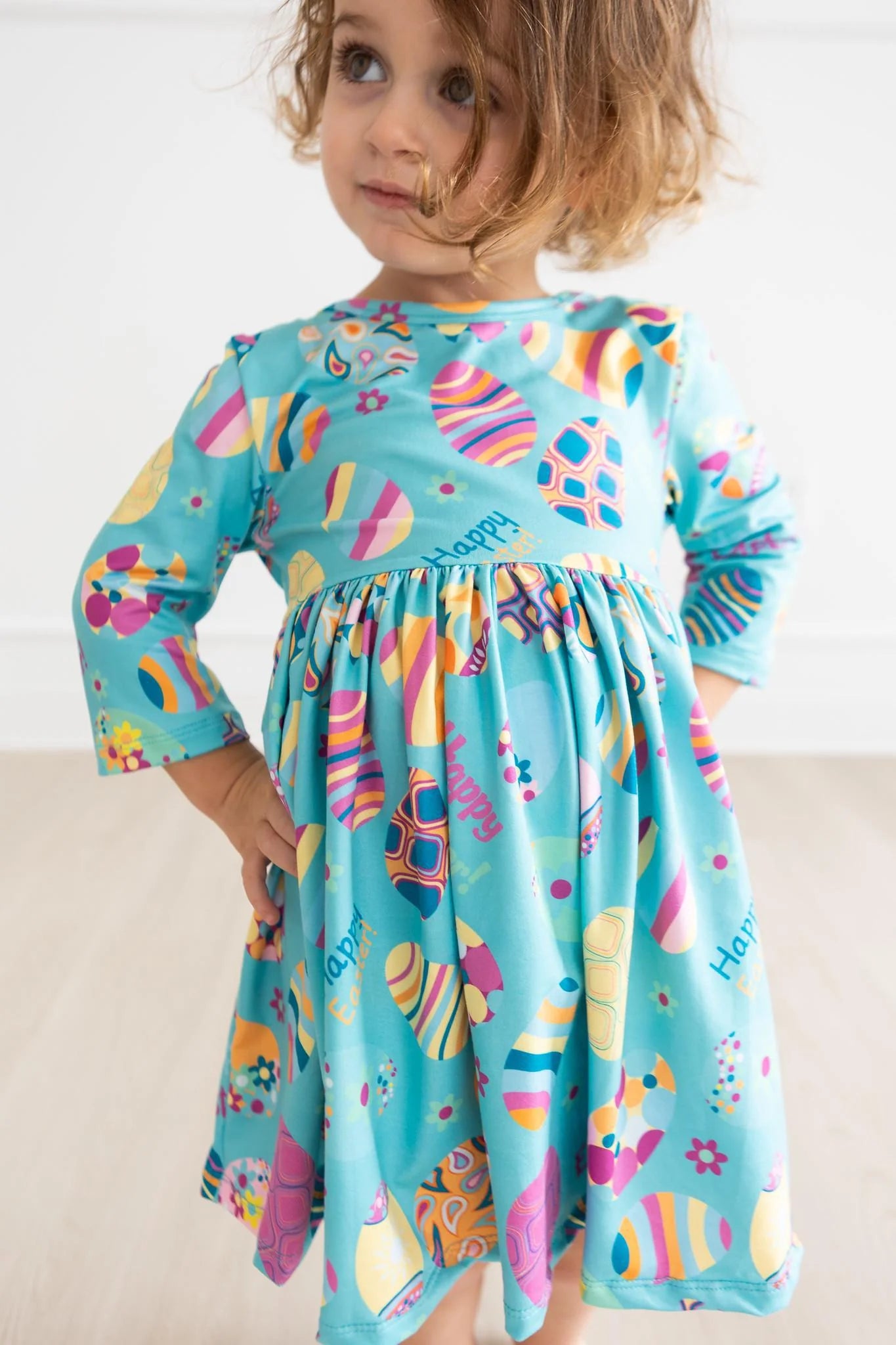 Egg-cellent Twirl dress