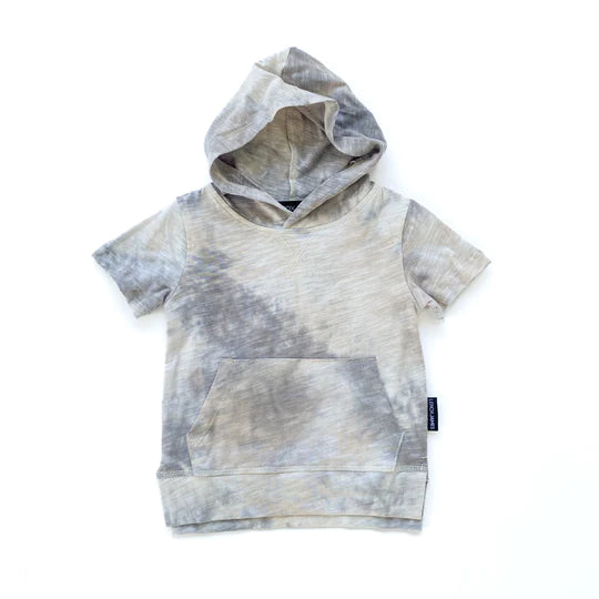 Isaac Almond Dye Hooded Tee