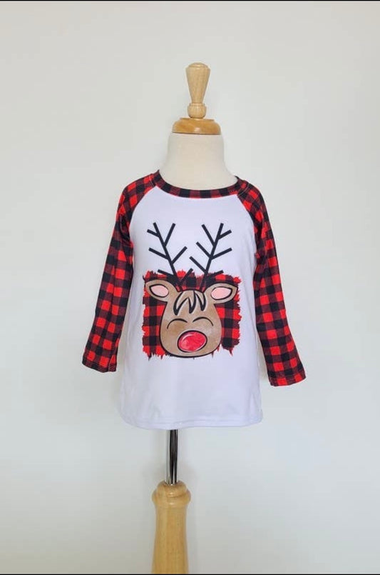 Reindeer Raglan