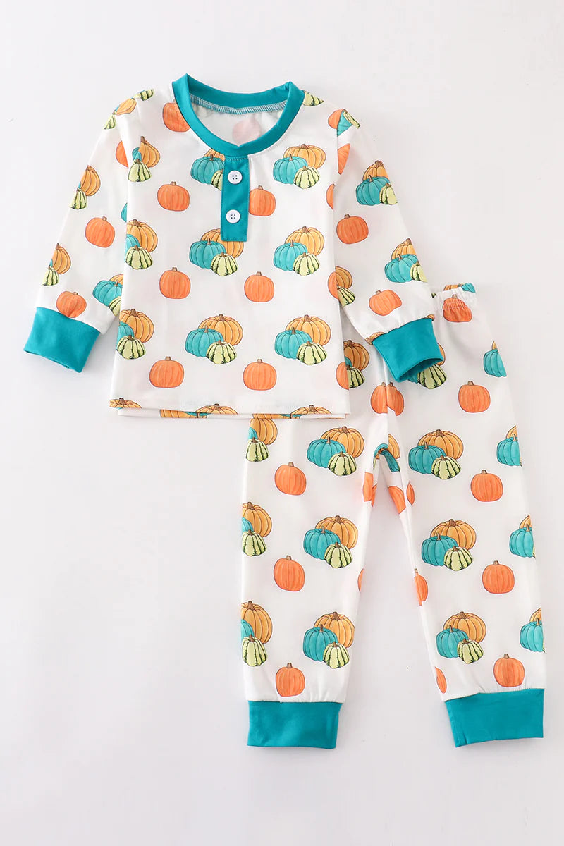 Hello Pumpkin 2pc Pajama Set