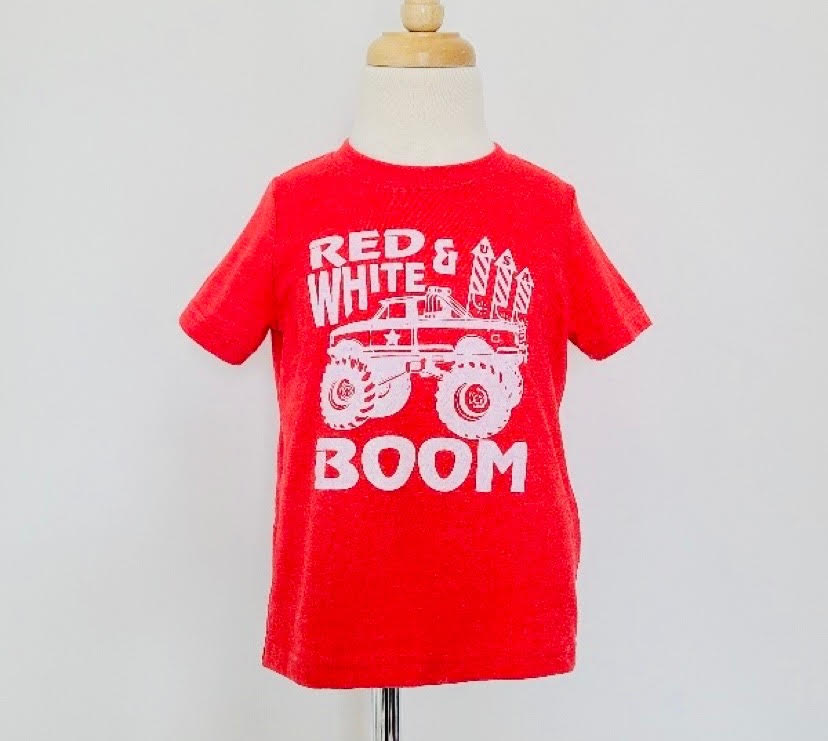 Red White & Boom Tee