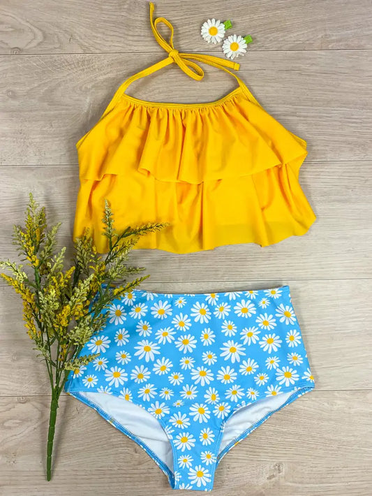 Yellow Daisies Bikini