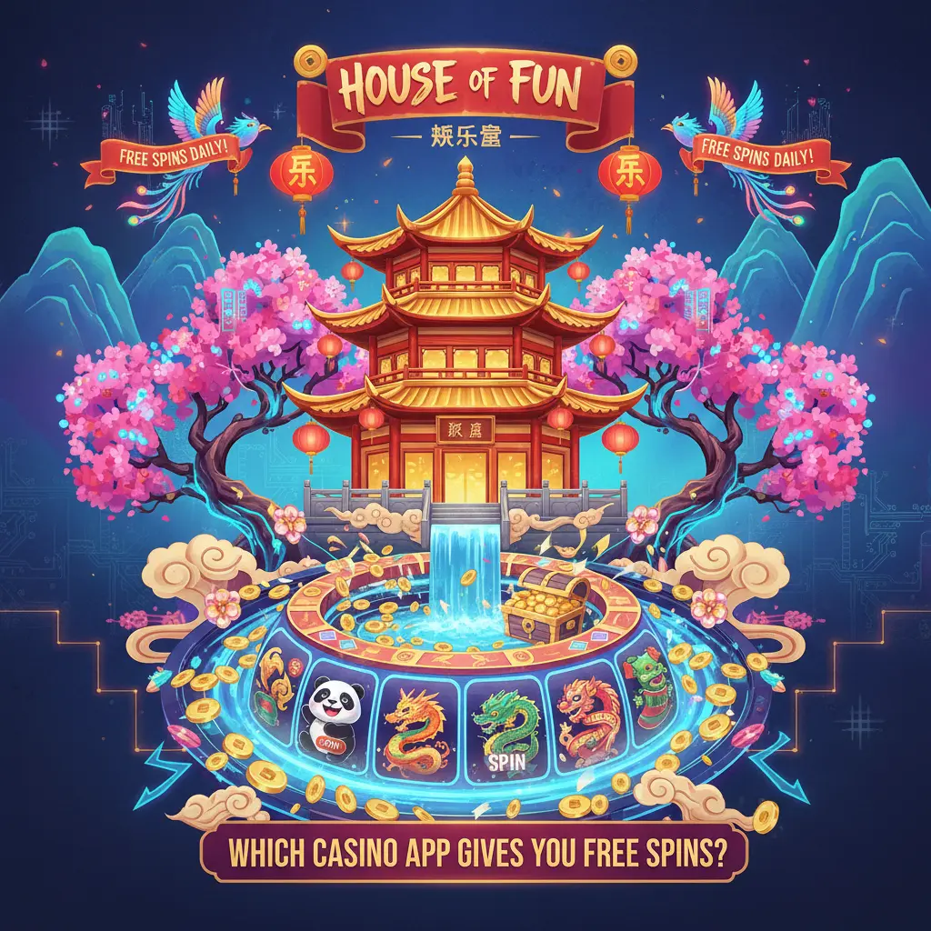 What casino app gives you free spins? - House