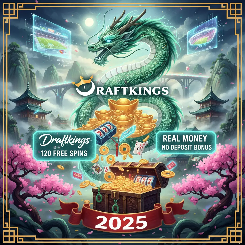 120 free spins for real money 2025 No Deposit Bonus - DraftKings